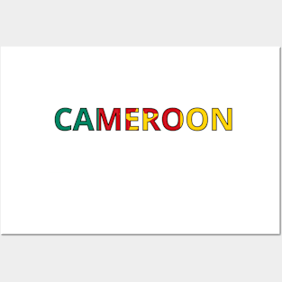 Drapeau  Cameroon Posters and Art